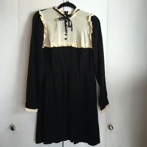 REFORMATION Myles Tie Neck Dress Size 8